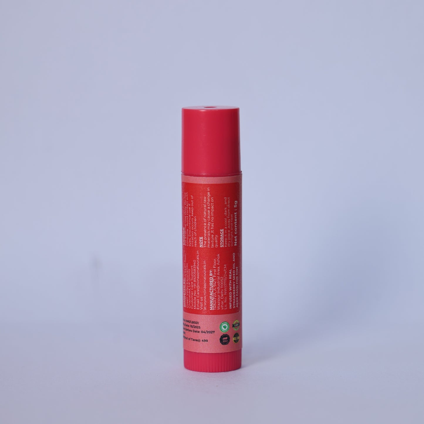 Strawberry Sorbet Tinted Lip Balm