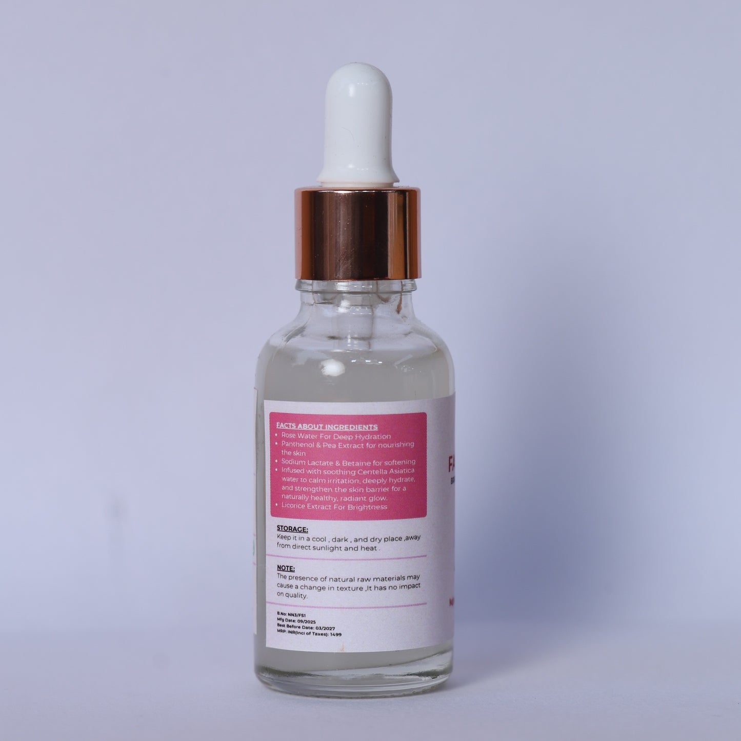 Brightening Hydrating Face Serum